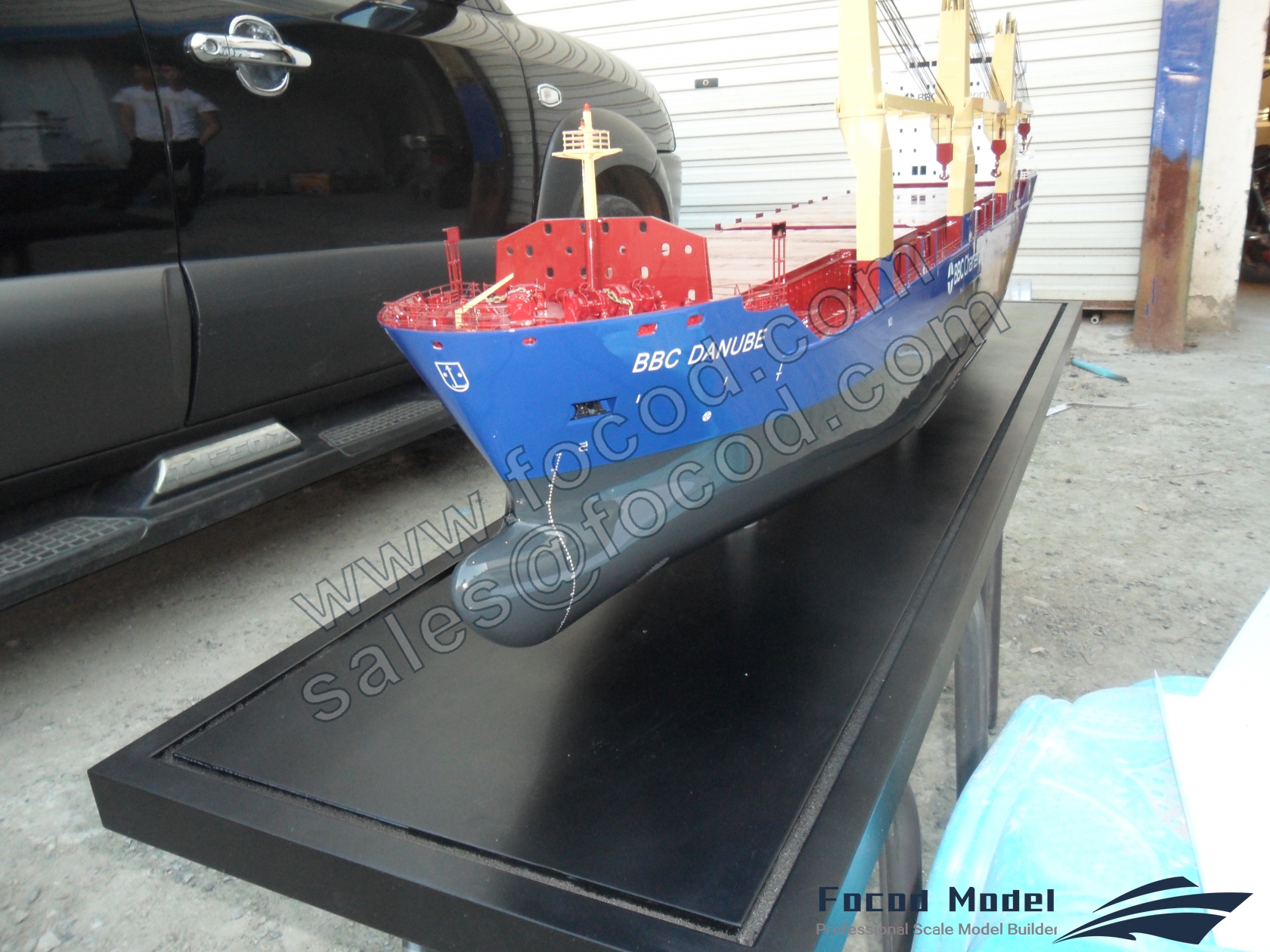 custom made model of 143m General cargo vessel